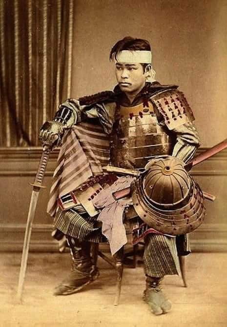 იაპონელი სამურაი 1870 წელი