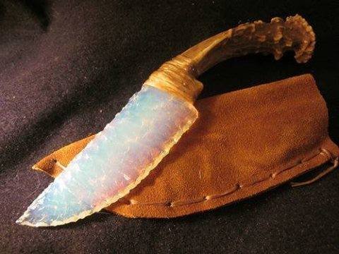 Tribal Fire Opal Dagger 1820