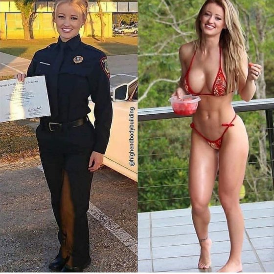 პოლიციელი ქალი