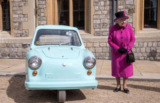 არ მითხრათ ვინმემ ინგლისის დედოფალი ამ მანქანით დადიოდაო, თორემ "გადავიწევი"