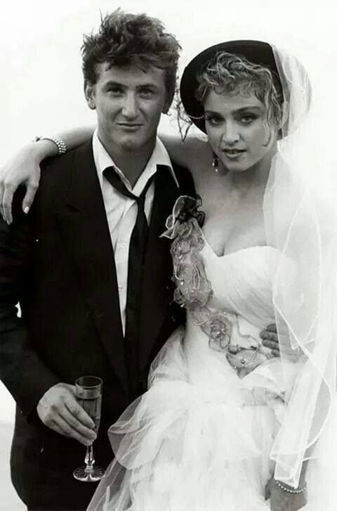 შონ პენის და მადონას ქორწილი-1985 წელი