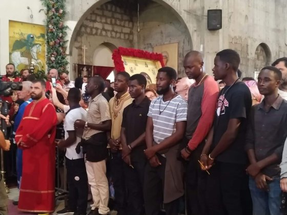 ვლაქერნობის დღესასწაულზე ზუგდიდში აფრიკელი მართლმადიდებლები ჩამოვიდნენ და ქართულად იგალობეს