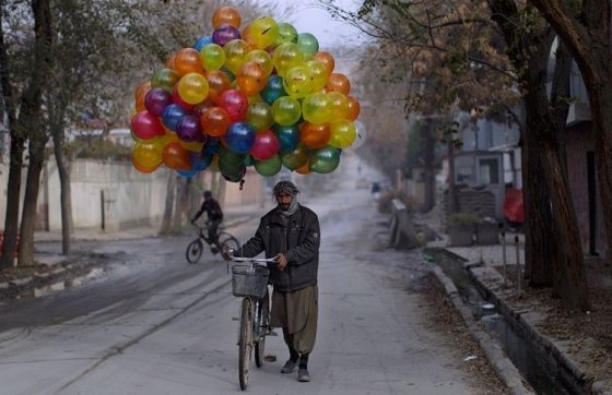 ბუშტების გამყიდველი ქაბულში,ავღანეთი
