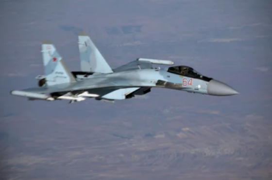 რუსეთის პრეზიდენტის თვითმფრინავს ეს გამანადგურებელი "Су-35С" მიაცილებდა სირიაში