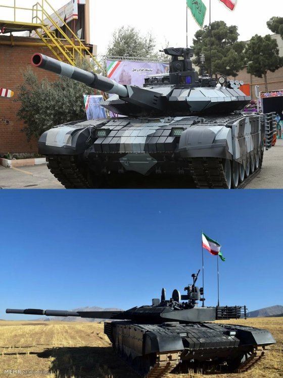 ძირითადი ირანული საბრძოლო ტანკი "Каррар"