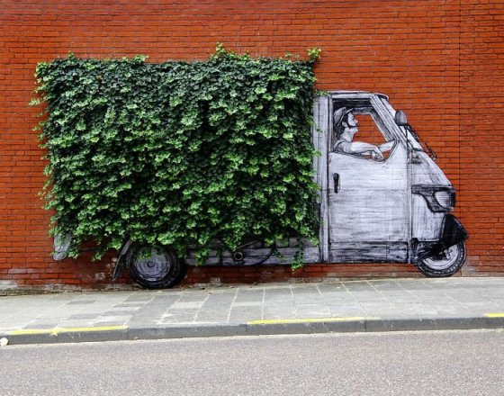 "Street Art" პარიზის ქუჩებში