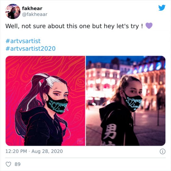 art vs artist