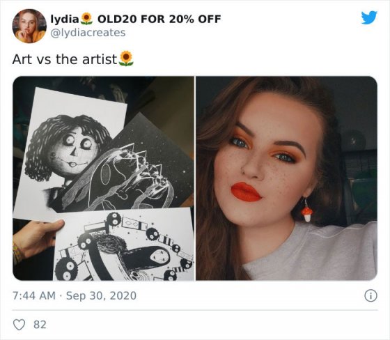 art vs artist