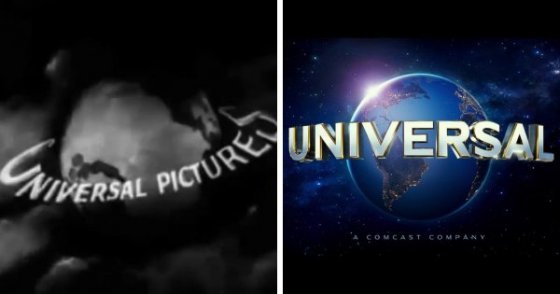 Universal Pictures-ის ლოგო ადრე და ახლა
