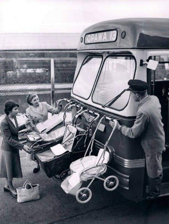 საბავშვო ეტლების ტრანსპორტირება, ახალი ზელანდია 1950-იანი წლები