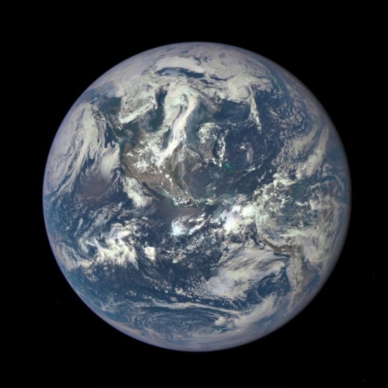 NASA  - დედამიწის  ახალი  სურათი