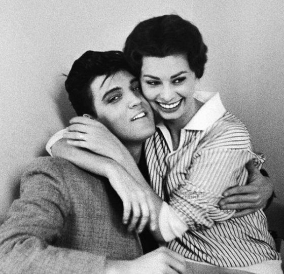 სოფი ლორენი და ელვის პრესლი-1958 წელი
