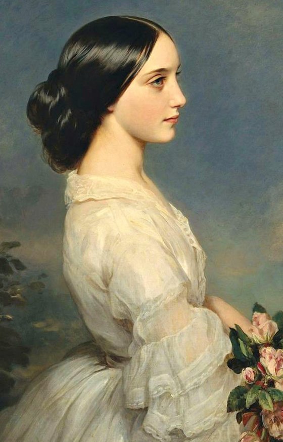 Carmen Aguado, Duchesse de Montmorency – ფრანც ხავიერ ვინტერჰალტერის ნახატი