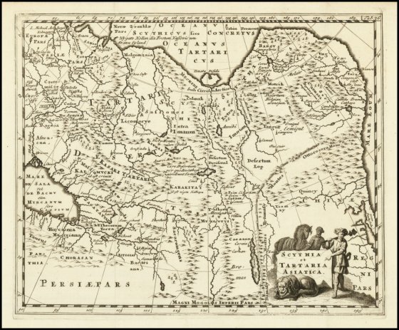 Scythia et Tartaria Asiatica, Leiden 1697