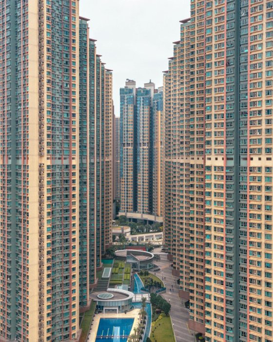 გიგანტური მრავალსართულიანები ჰონგ-კონგში