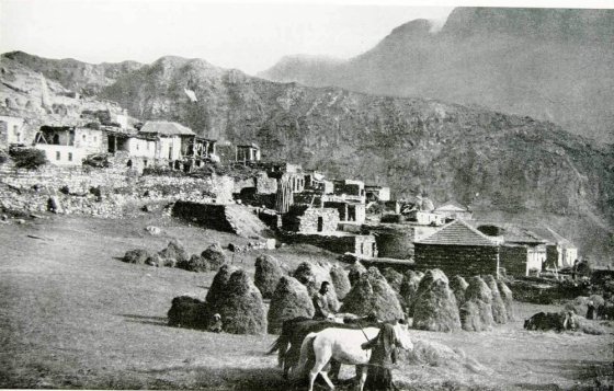1918 წლის ფოტო სოფელ გერგეტიდან