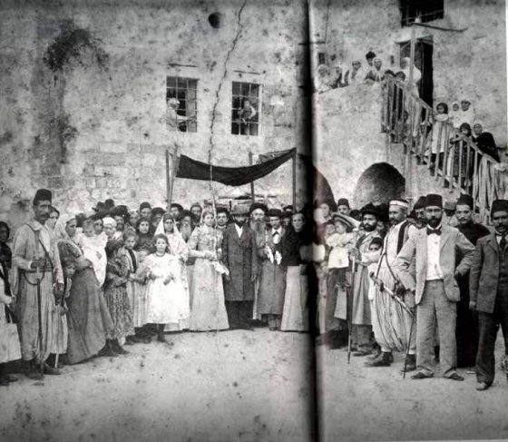ებრაული ქორწილი იაფაში, 1899 წელი