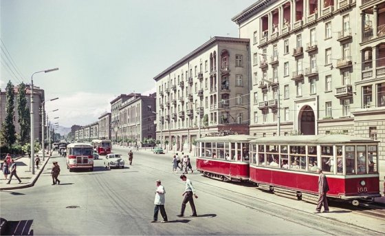 თბილისი-წერეთლის გამზირი 1960-იანი წლები