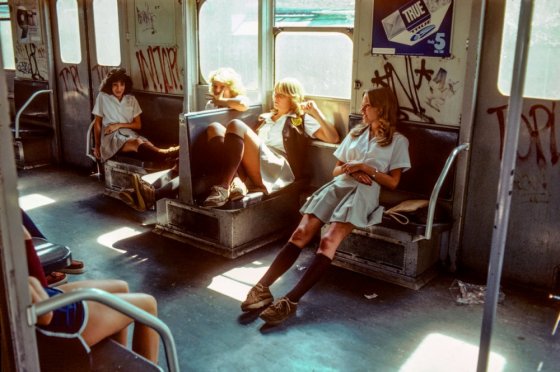 მოსწავლეები ნიუ-იორკის მეტროში, 1980-იანი წლები