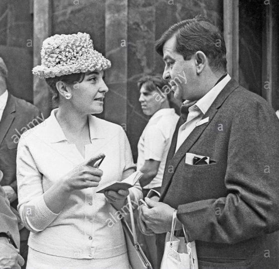 ლეილა აბაშიძე და რაჯ კაპური-1965 წელი
