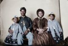 აფრო-ამერიკული ოჯახი. 1865 წ.