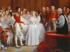 დედოფალ ვიქტორიას ქორწილი, 1840 წელი.