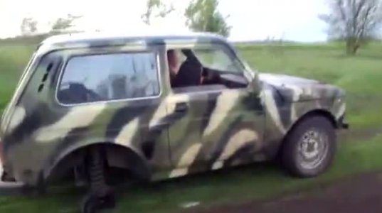 ერთადერთი რუსული მანქანა  "ნივა", რომელიც ყველგან მივა. ვიდეო პოზიტივი