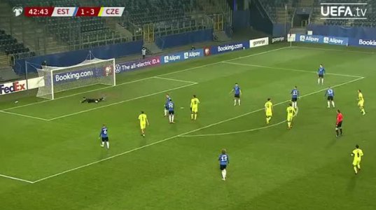 Highlights: Estonia 2-6 Czech Republic