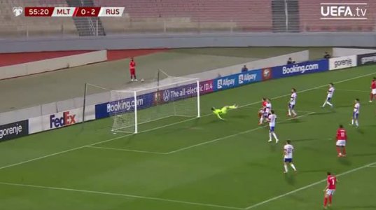 Highlights: Malta 1-3 Russia