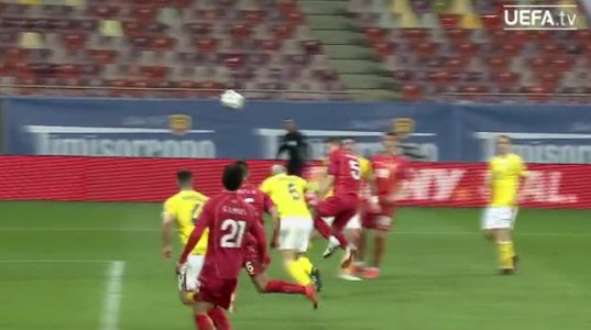 Highlights: Romania 3-2 North Macedonia